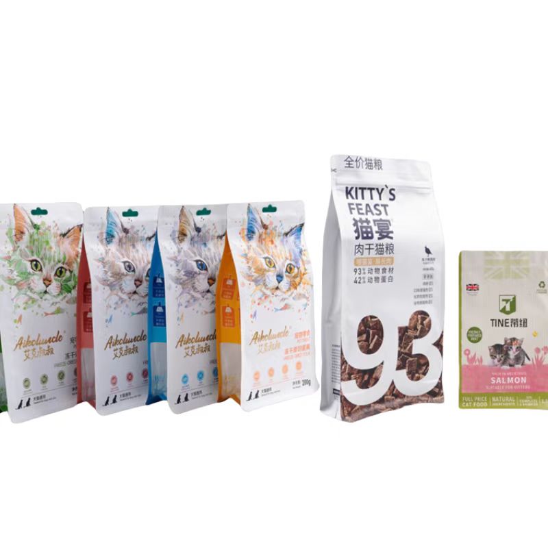 Fagyasztott vákuumzacskó kutyaeledel csomagoló táska